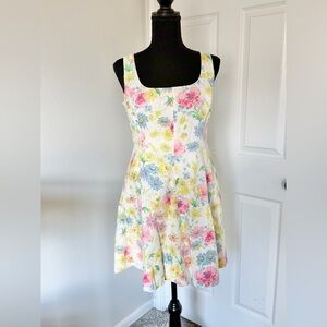 GAP Floral Dress with Pink and Yellow Accents *NWT*